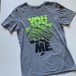 NWOT NIKE Women’s “You Can’t Stop Me” T-Shirt Size Small